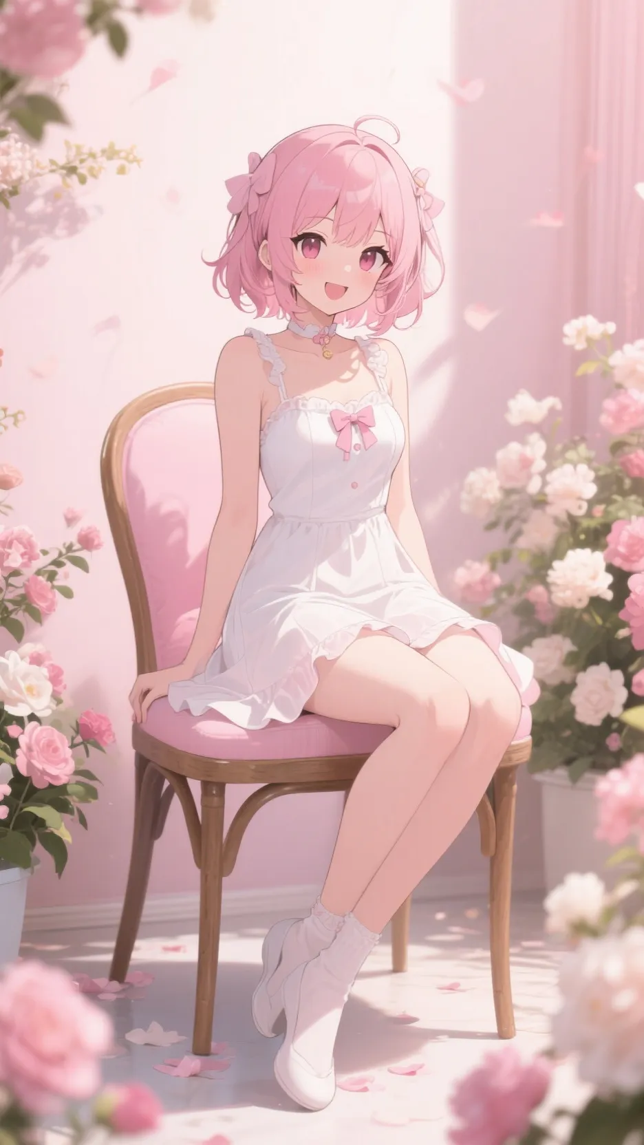 ai character: Lilla background