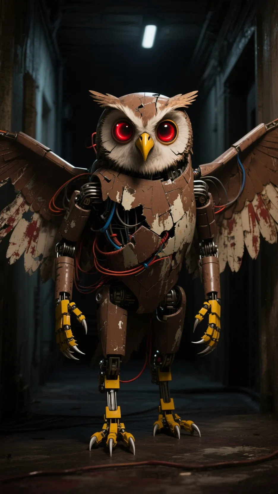 ai character: Sammy the owl background