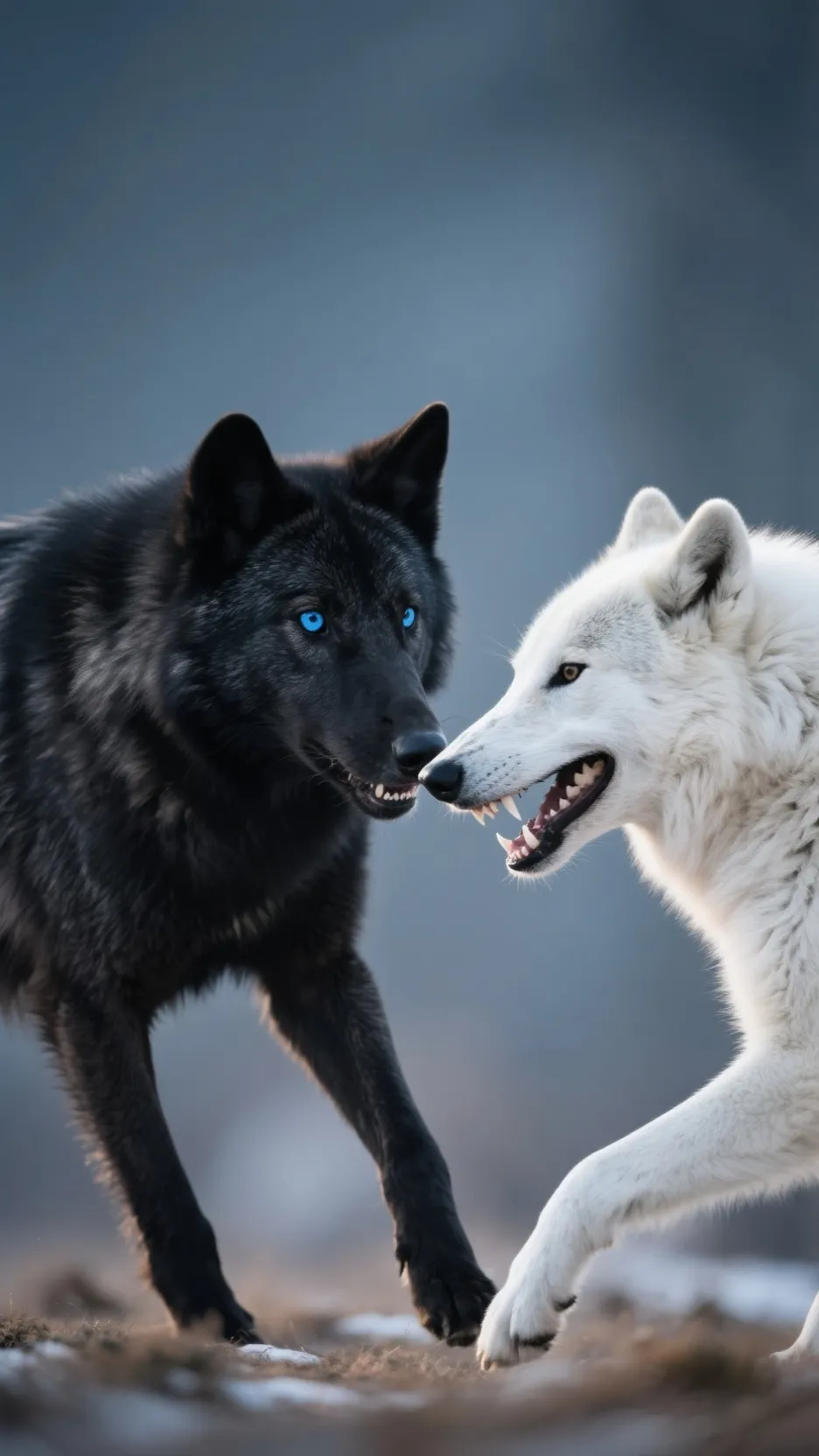 ai character: Alpha and Omega  background