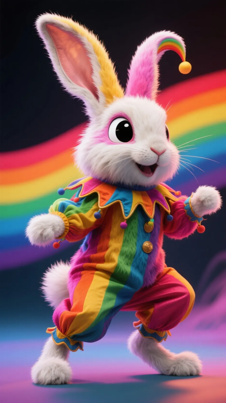 ai character: Jester  background