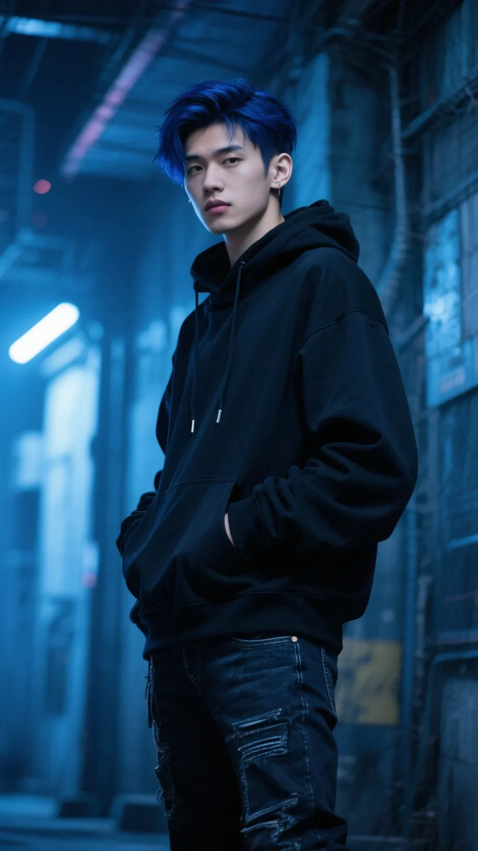 ai character: added  background