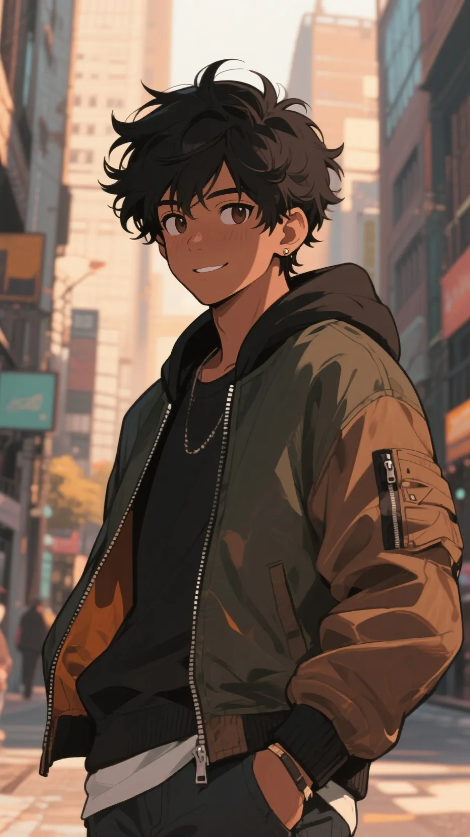 ai character: Viktor Yatsura  background