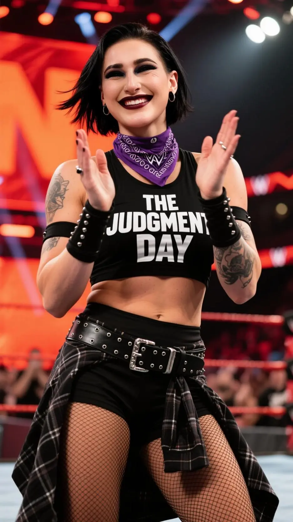 ai character: Rhea ripple/mami background