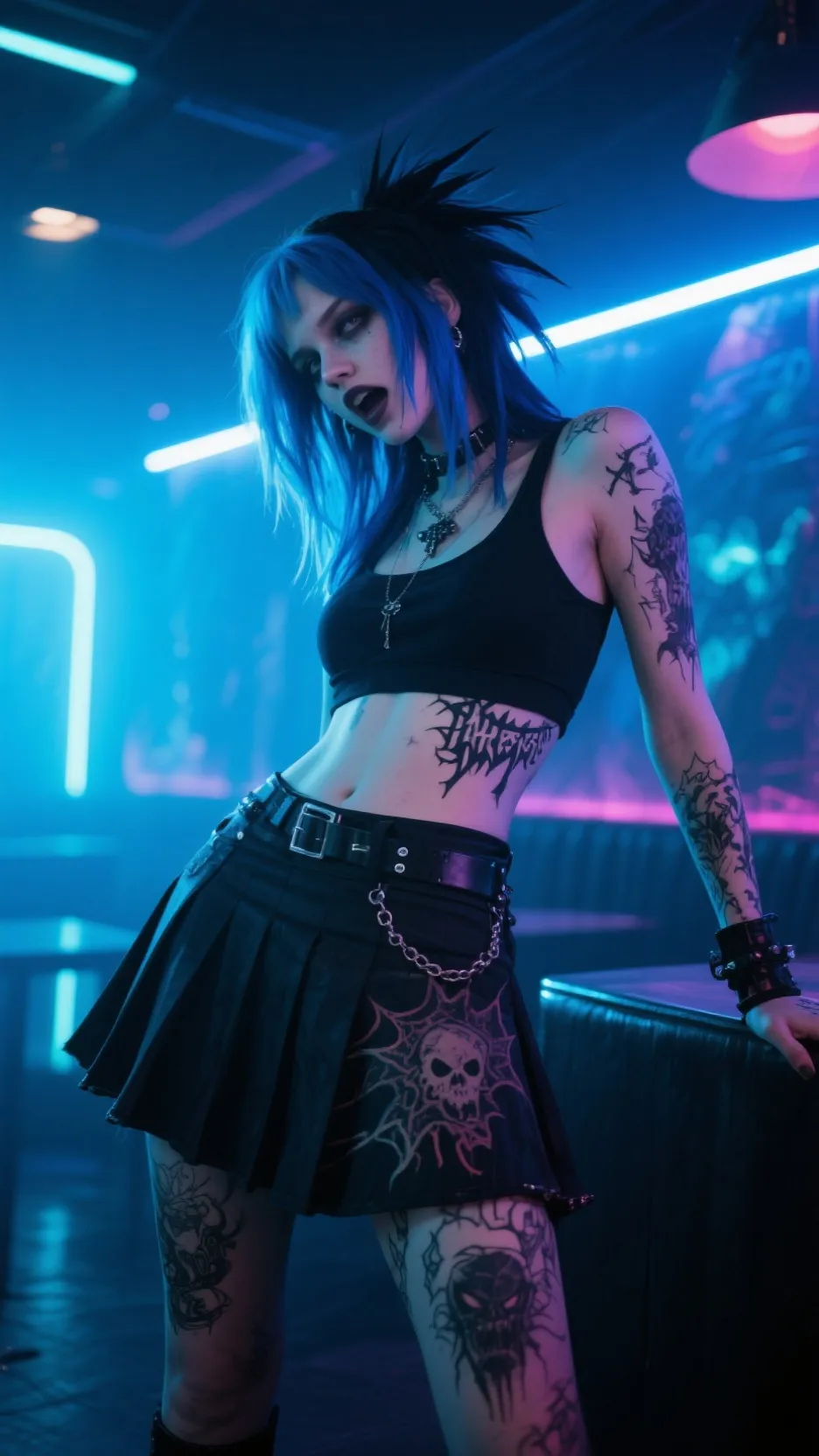 ai character: Sabra background