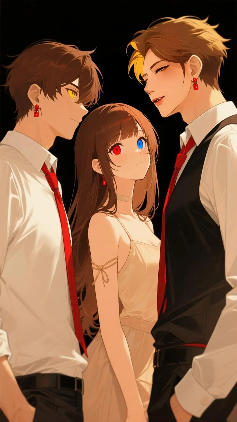 ai character: your two boyfriend background