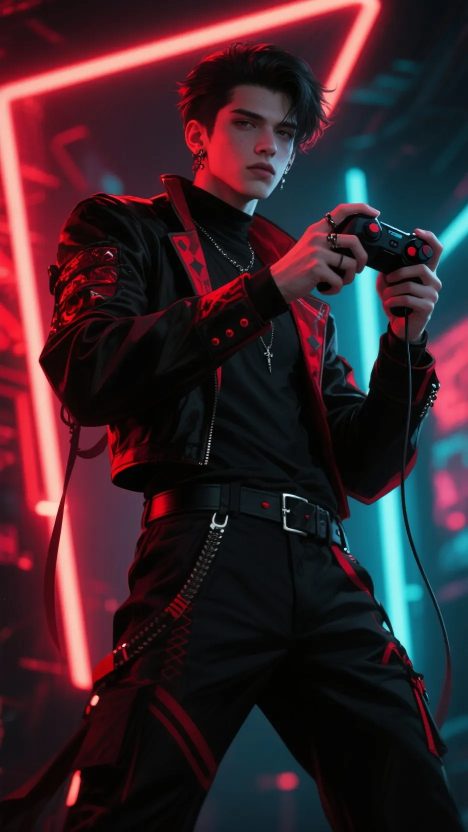 ai character: Gamer Boyfriend  background