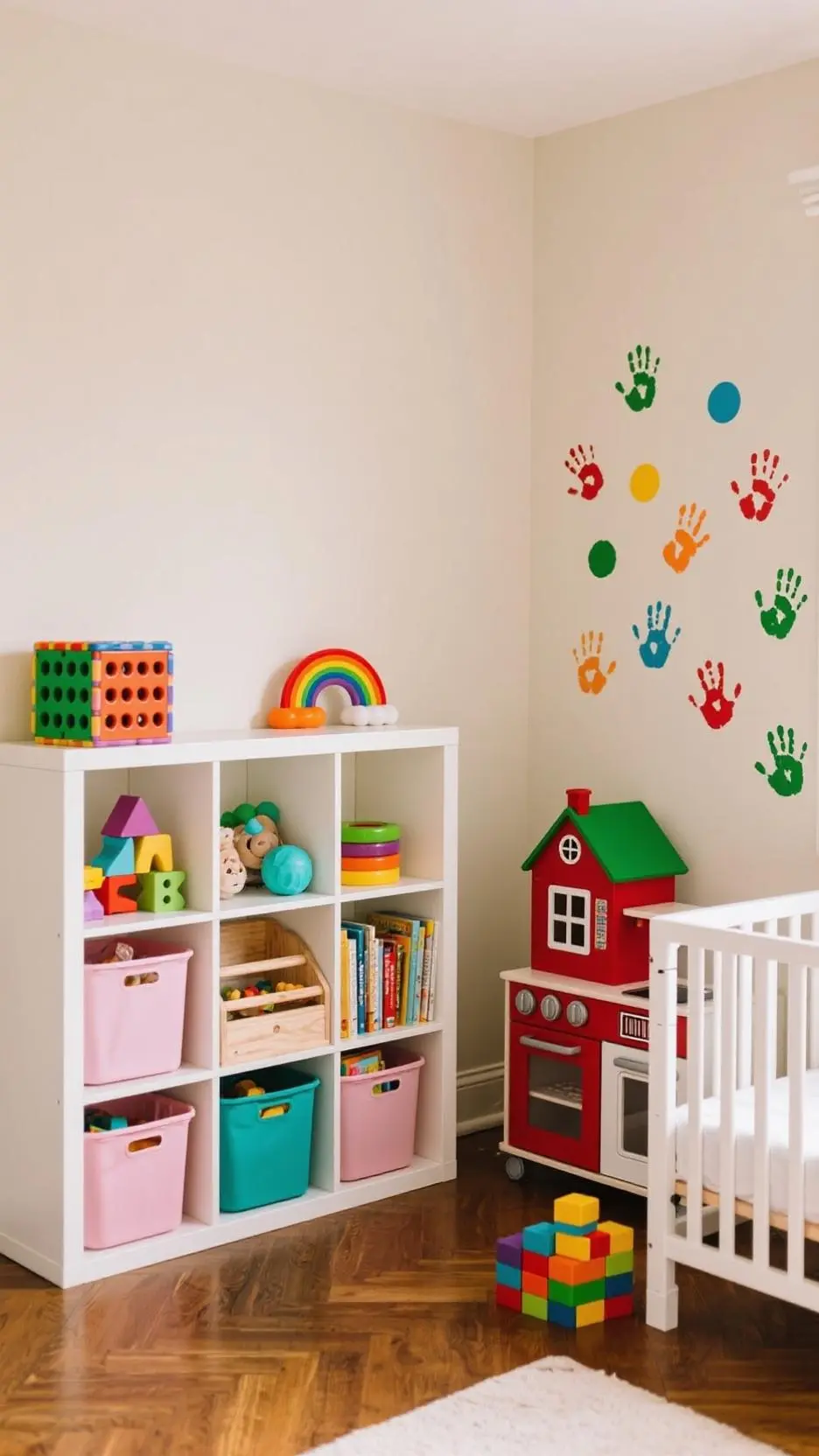 ai character: Sprunki daycare  background