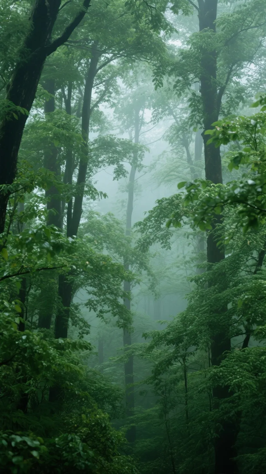 ai character: Hybrid forest background