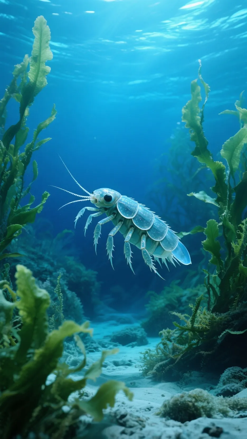 ai character: Cambrian Period background