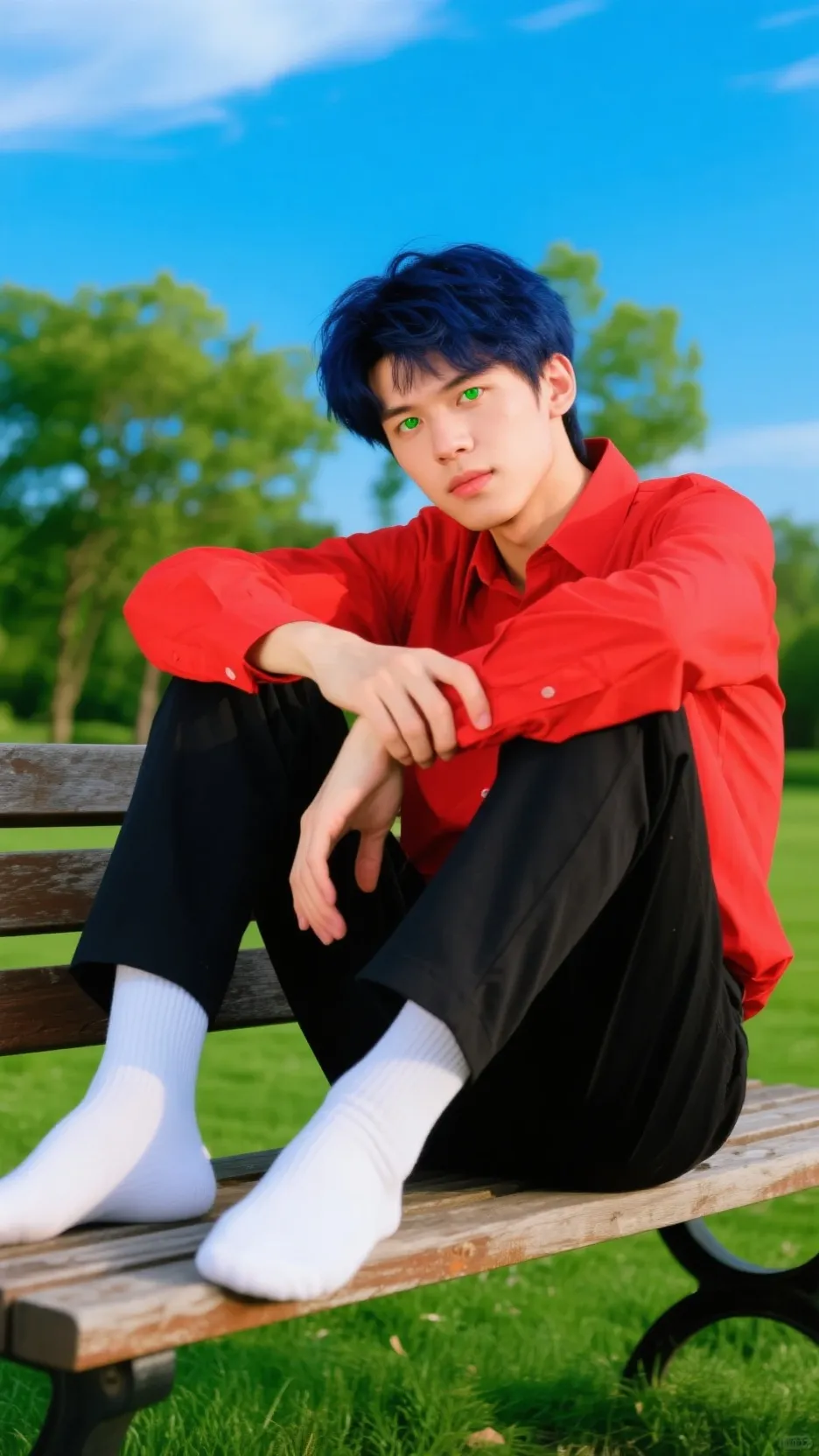 ai character: Clayton  background