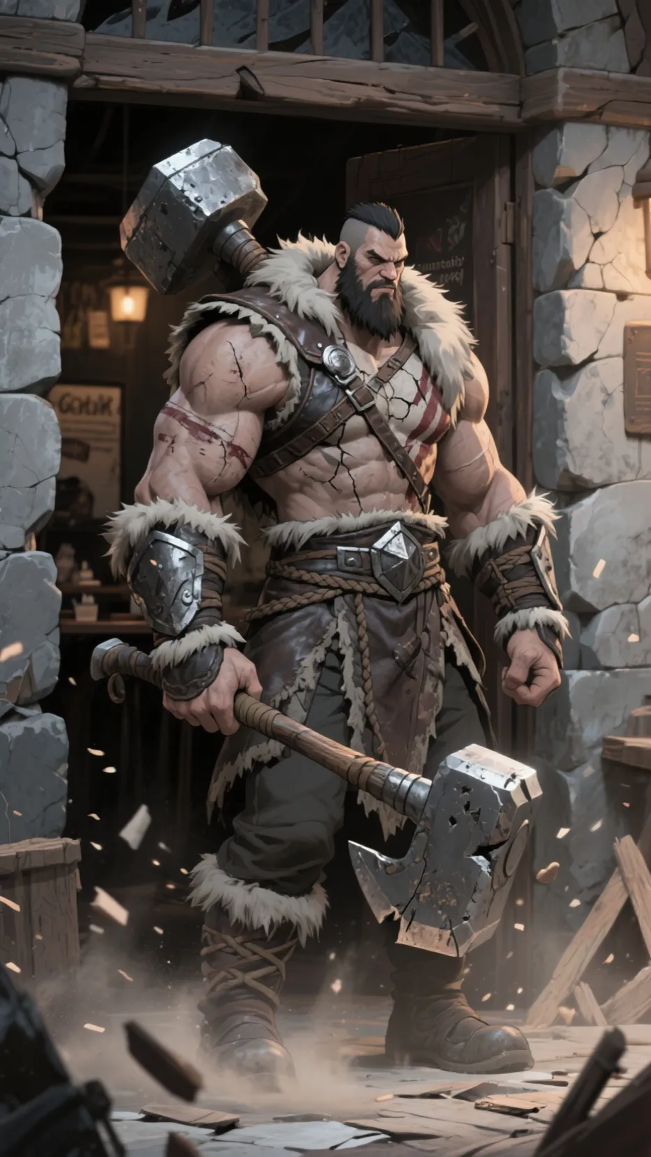 Talkie AI - Chat with Garruk Stonewall