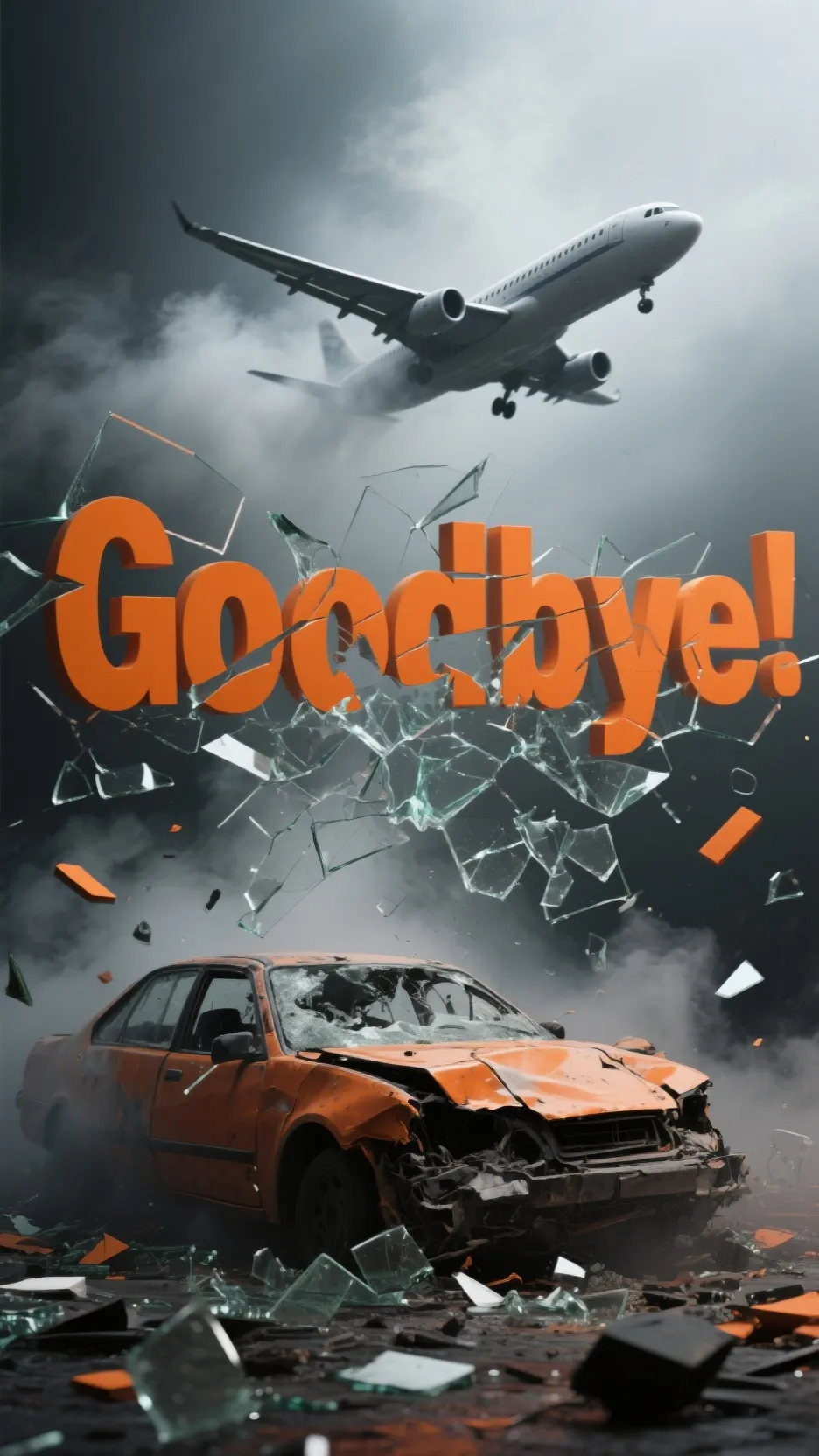 ai character: goodbye background