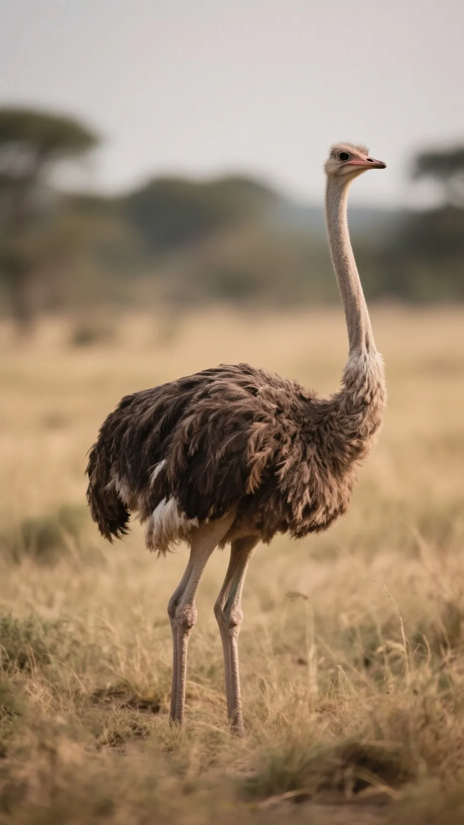 ai character: some weird ostrich background
