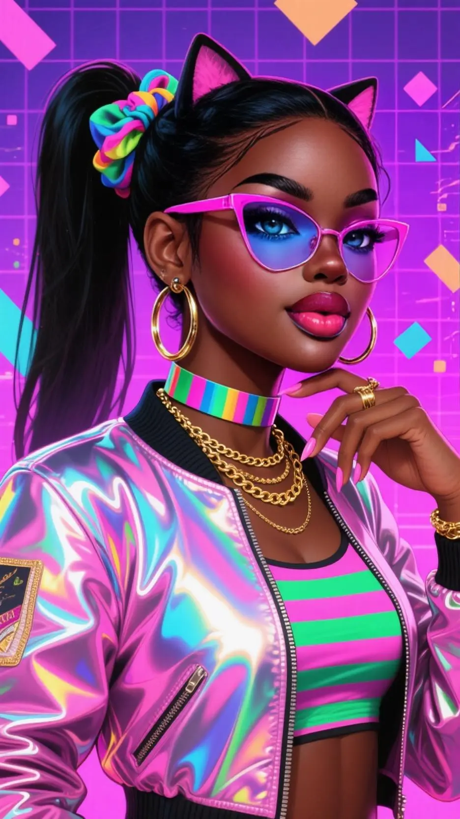 ai character: Кира background