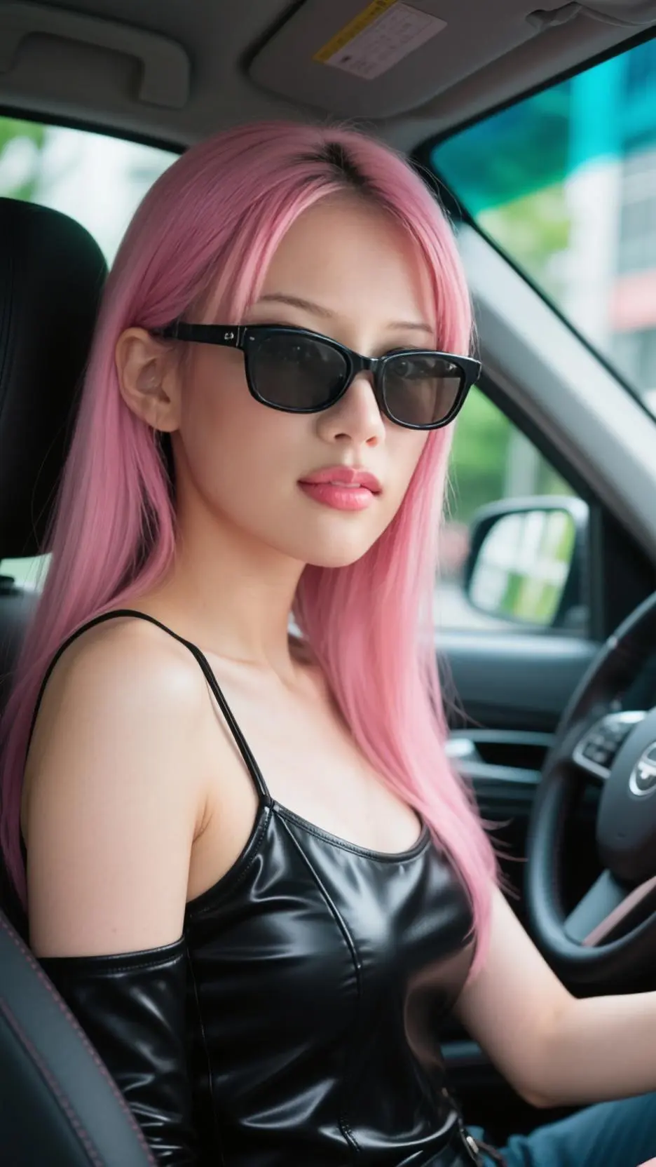 ai character: Megan  background