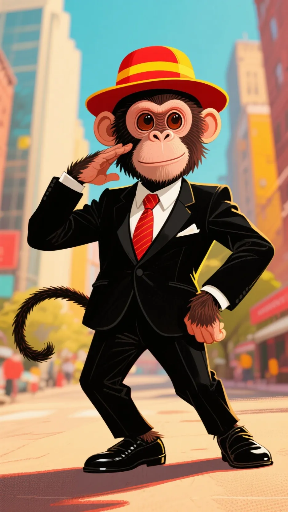 ai character: jandel  background