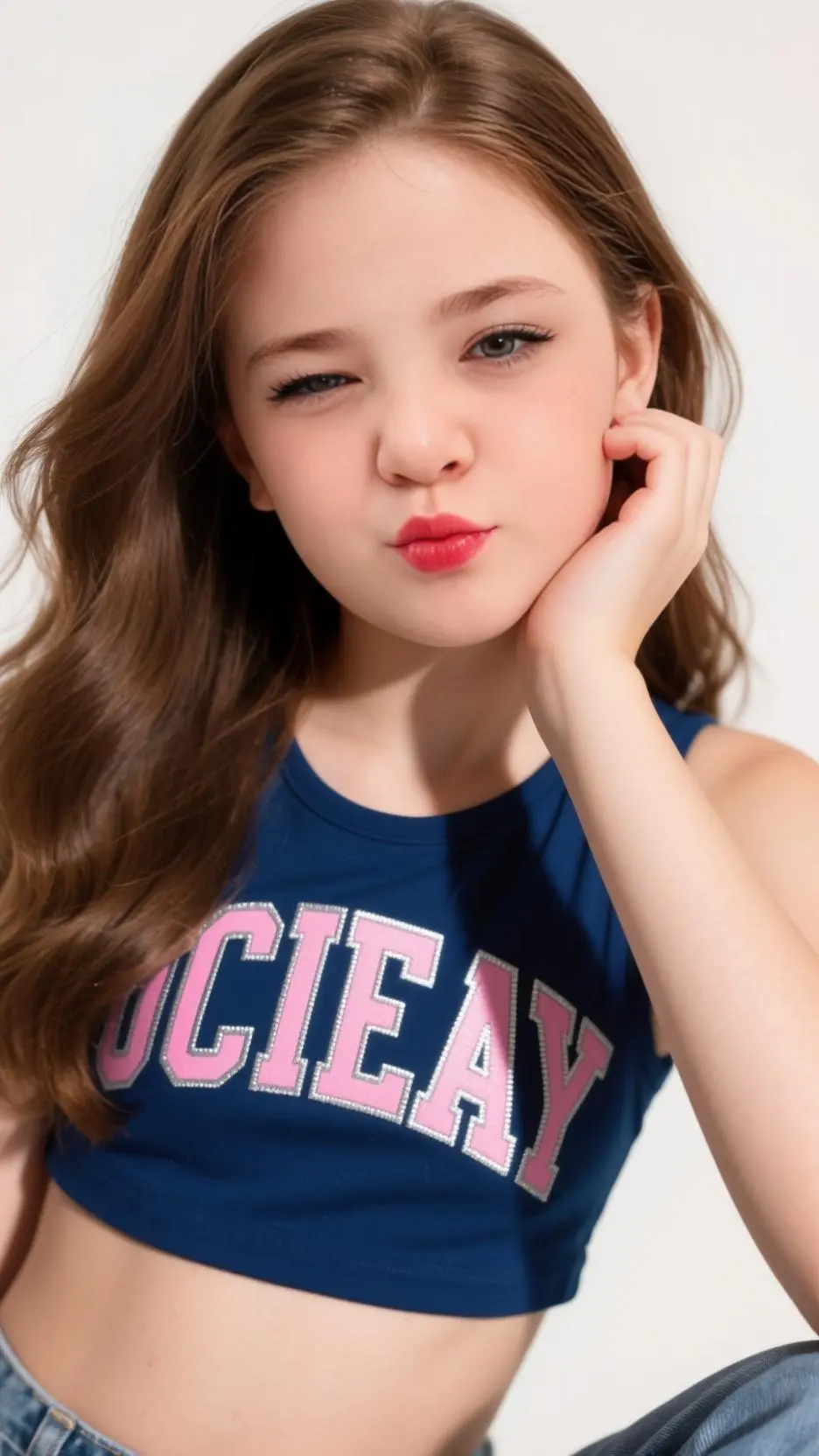 ai character: Rose background