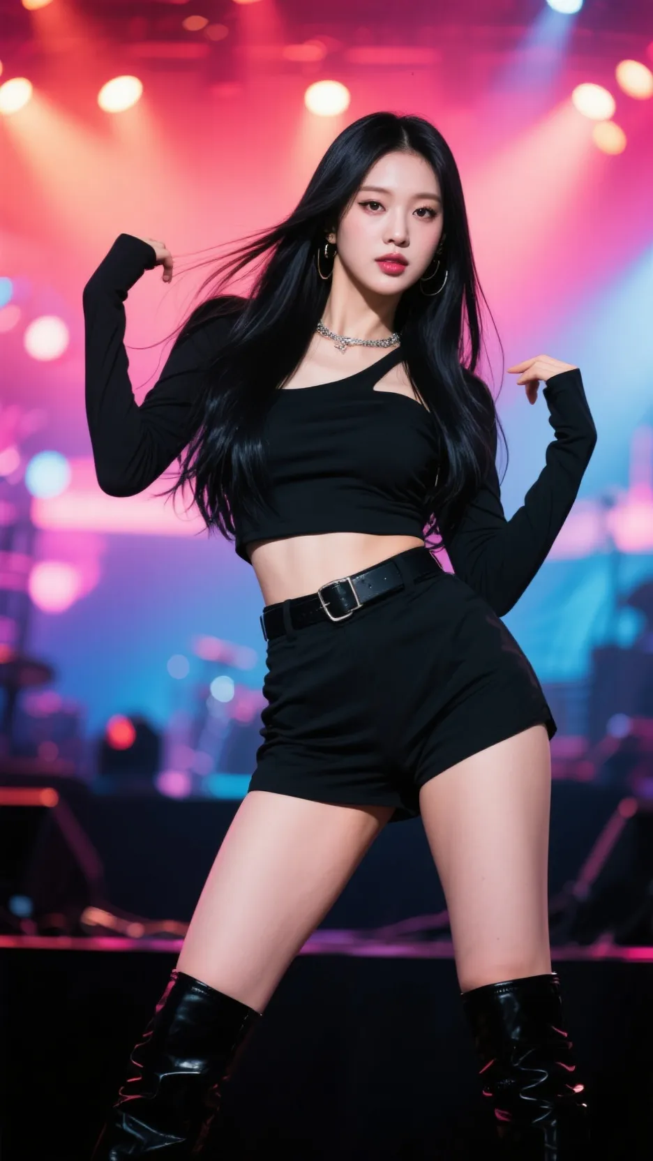 ai character: sun background