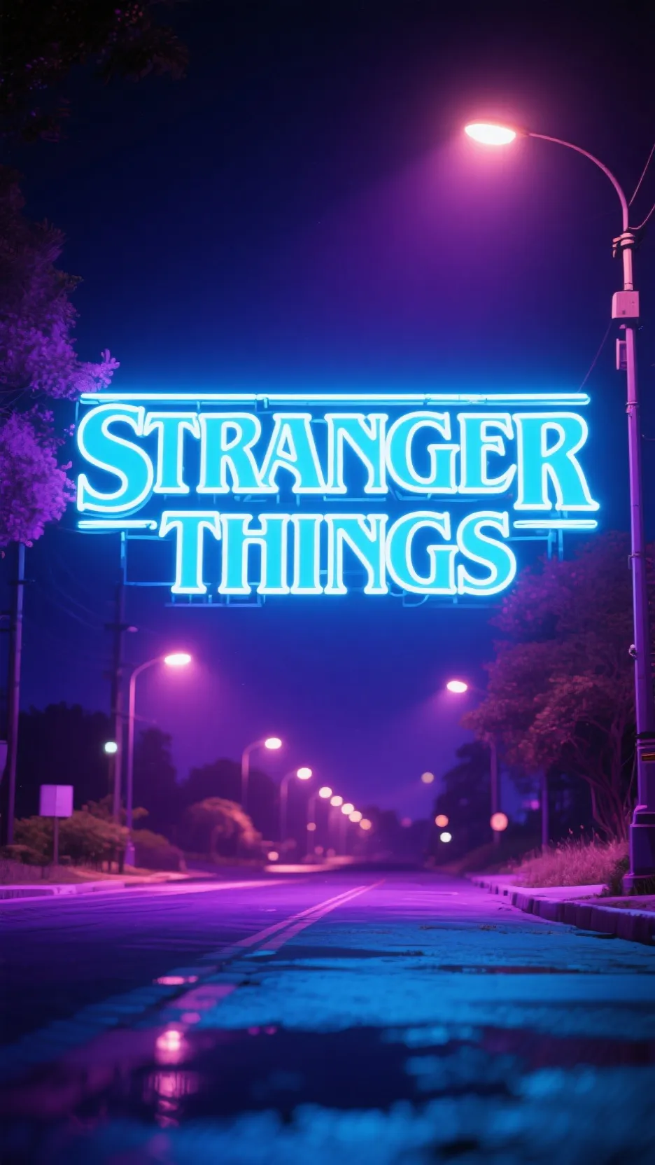 ai character: Stranger. things. background