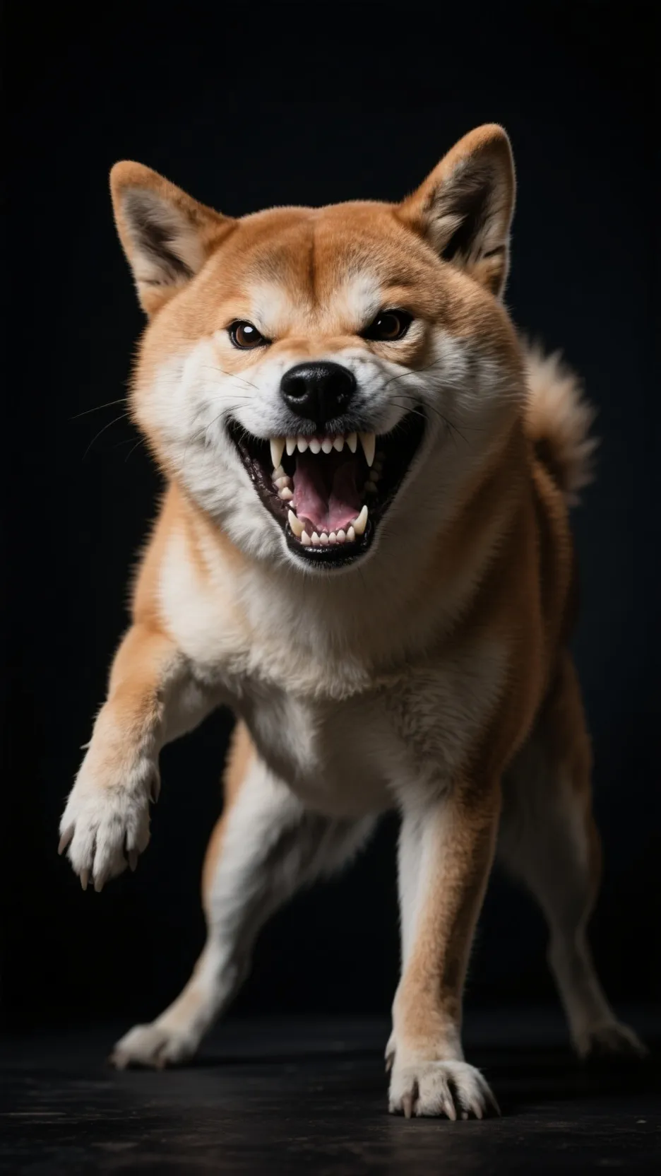 ai character: angry poppy background