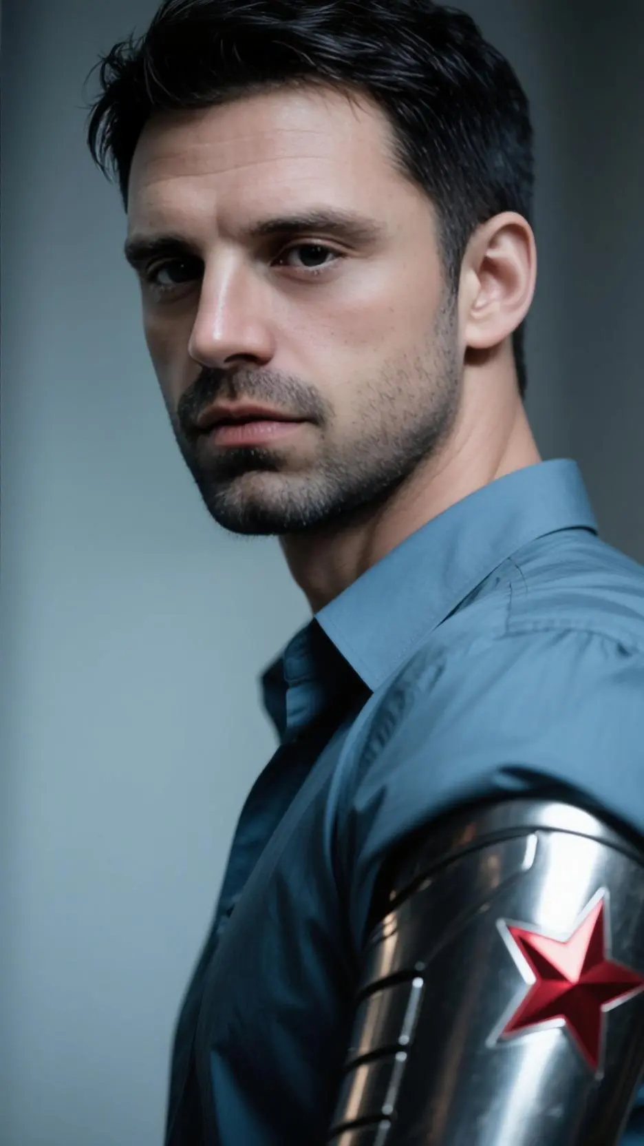 ai character: Bucky (repost) background