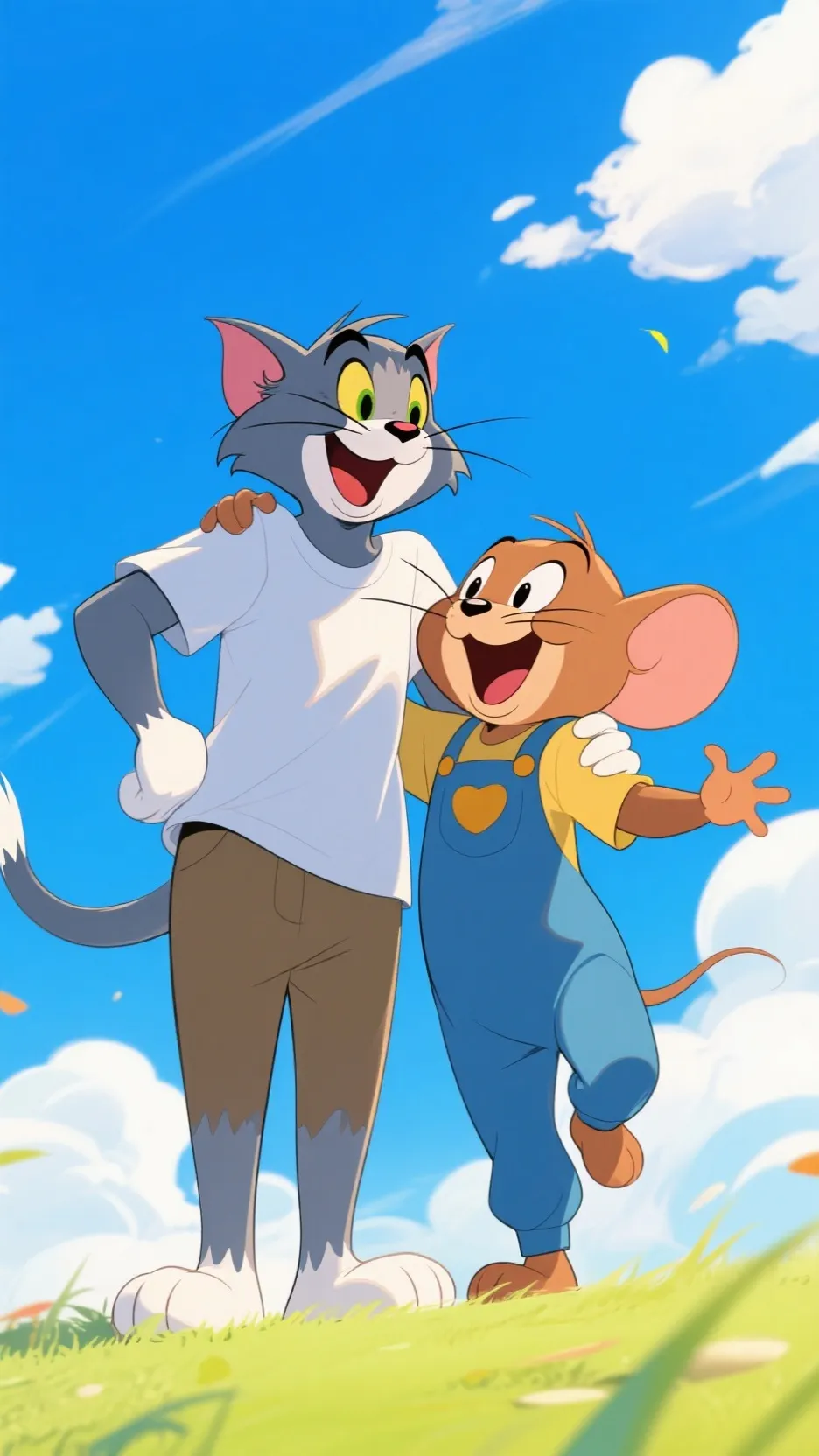 ai character: Tom and Jerry background