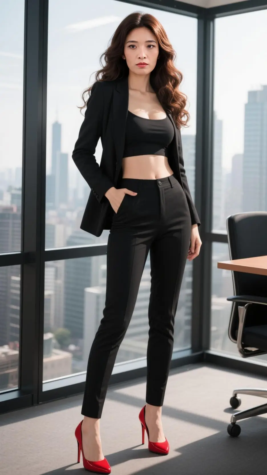 ai character: Amanda walker background