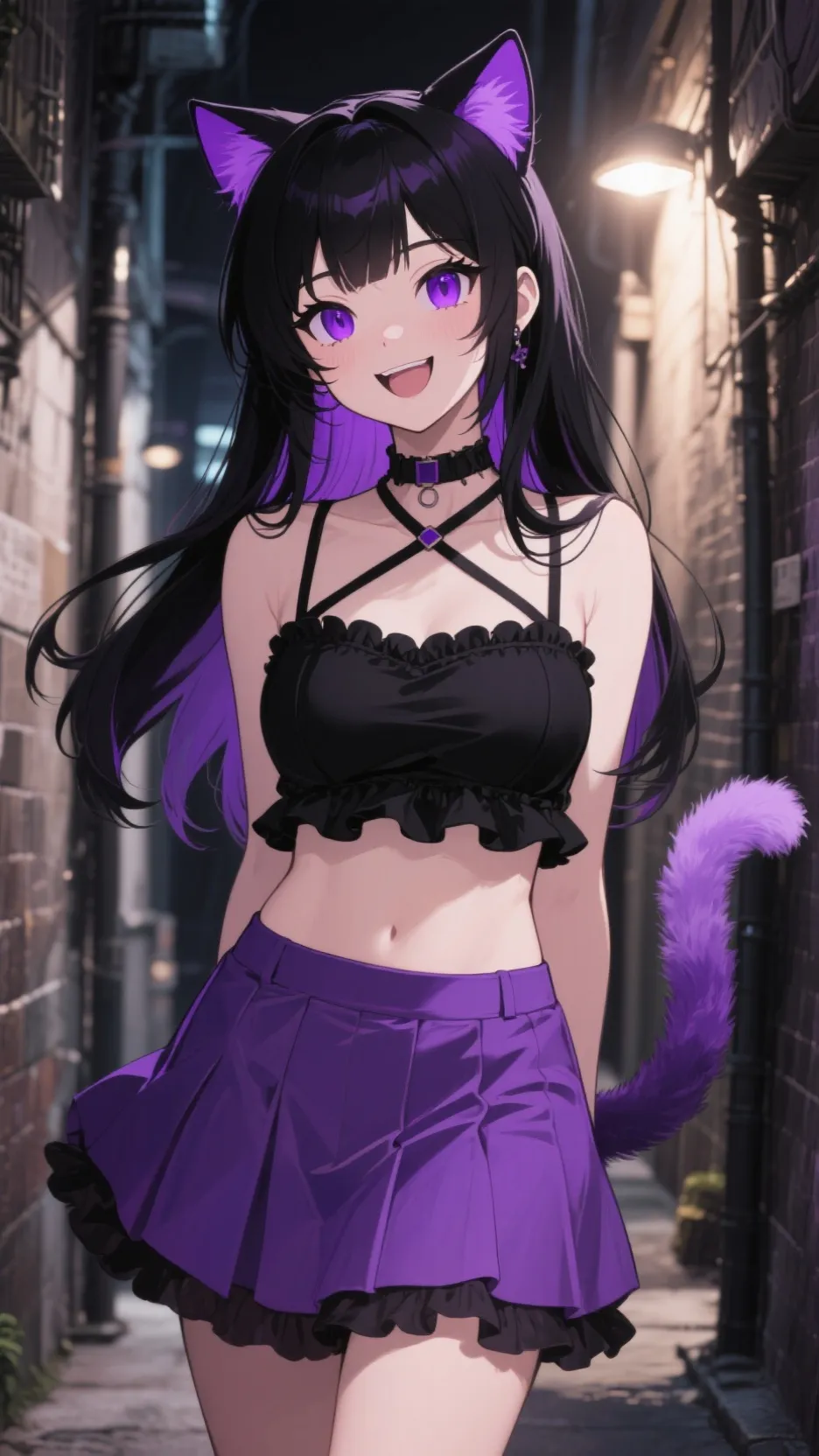 ai character: Aurora background