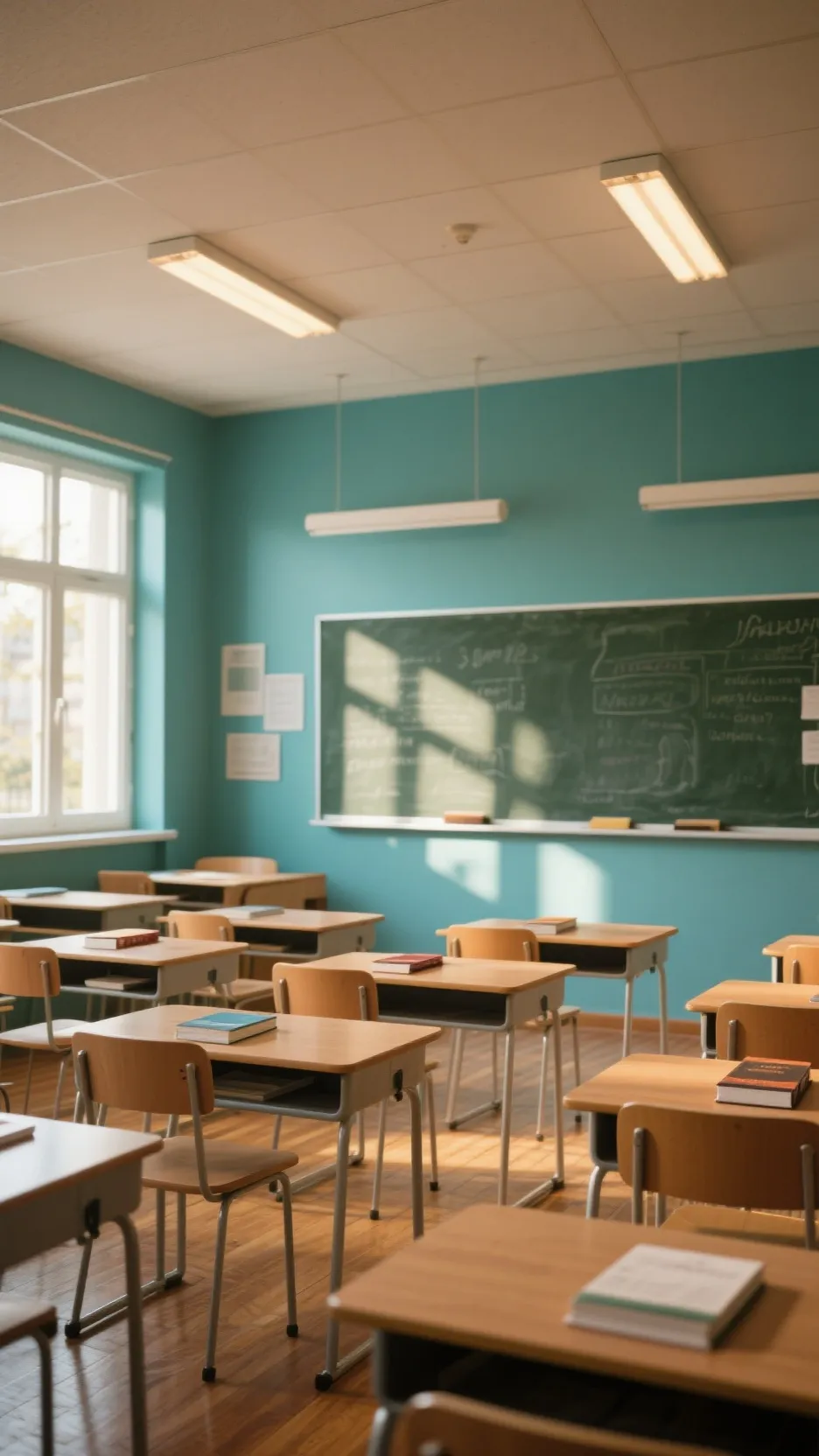 ai character: The high school  background