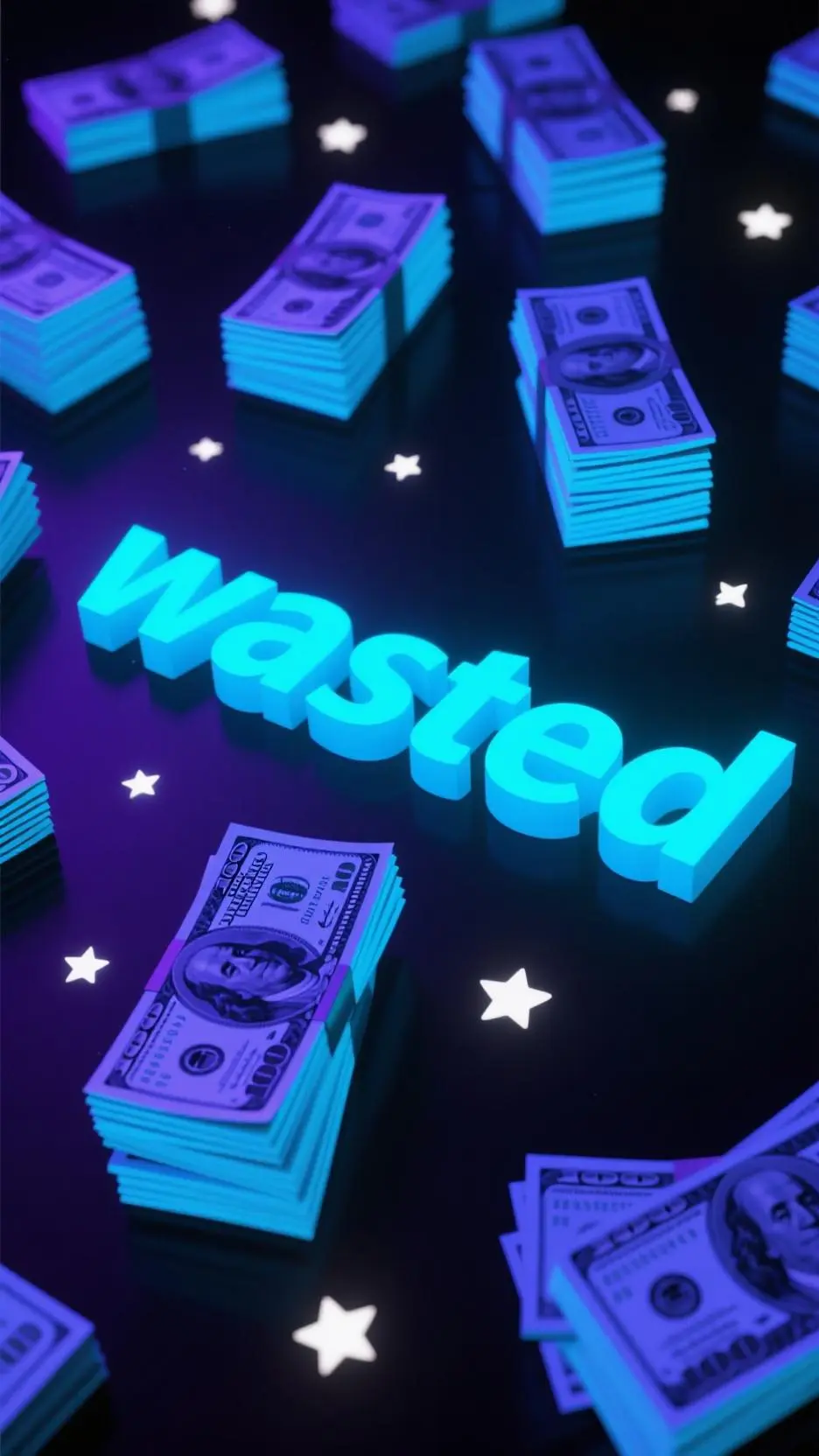 ai character: wasted background