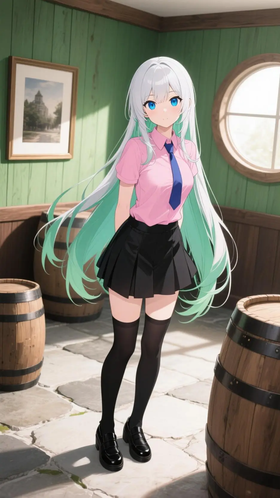 ai character: Nataly  background