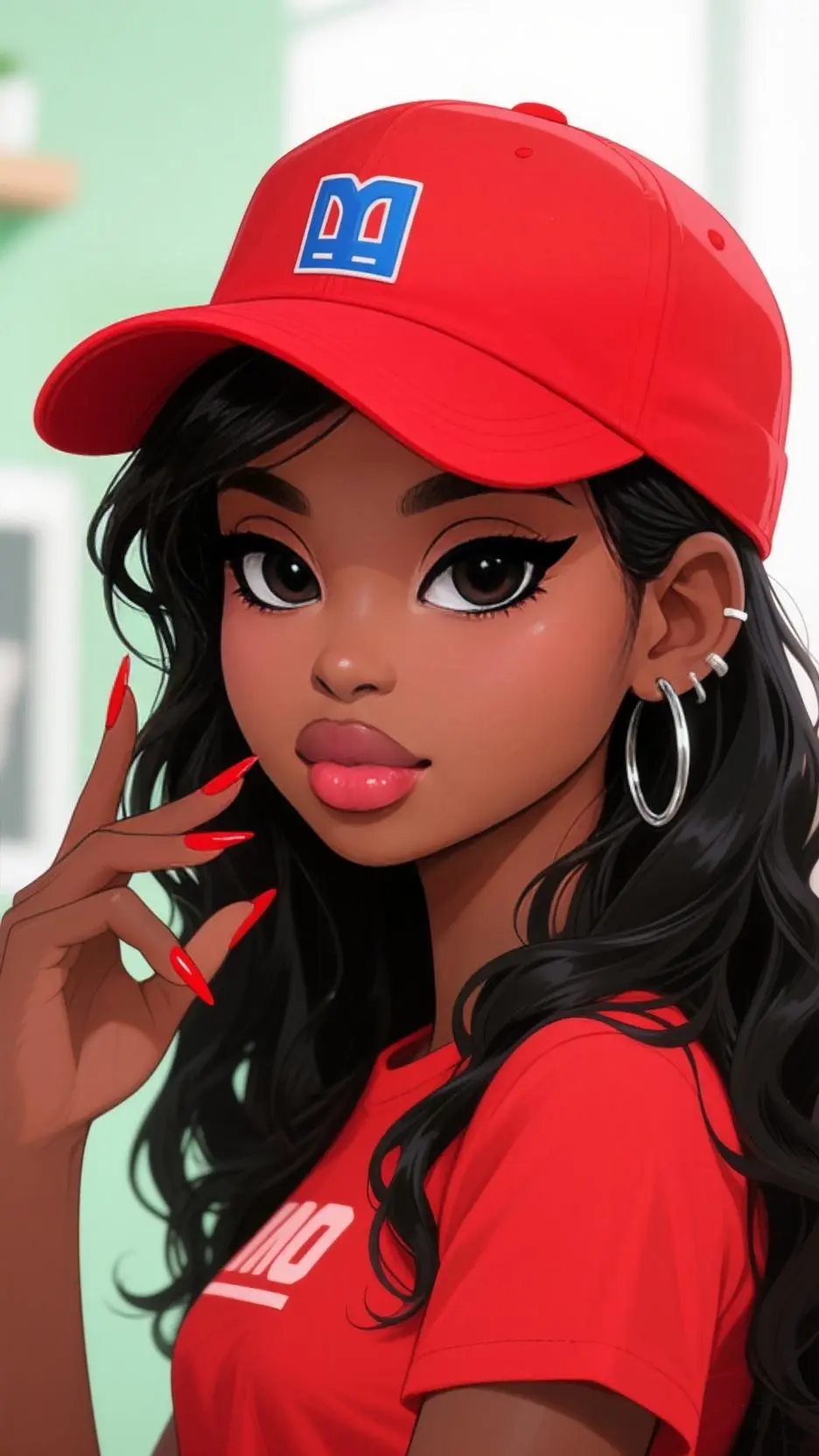 ai character: Ruby background