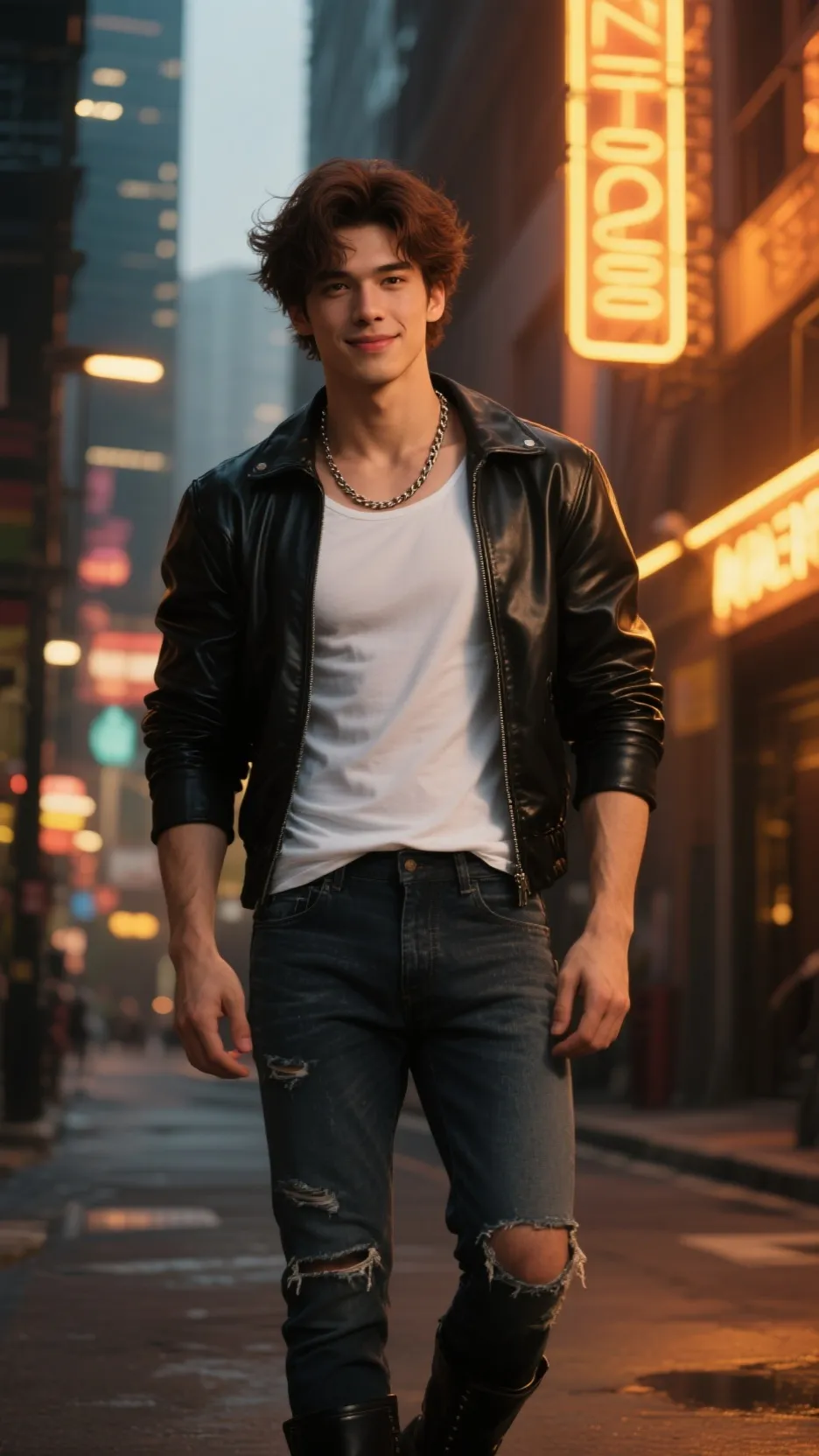 ai character: Zack Navarro background