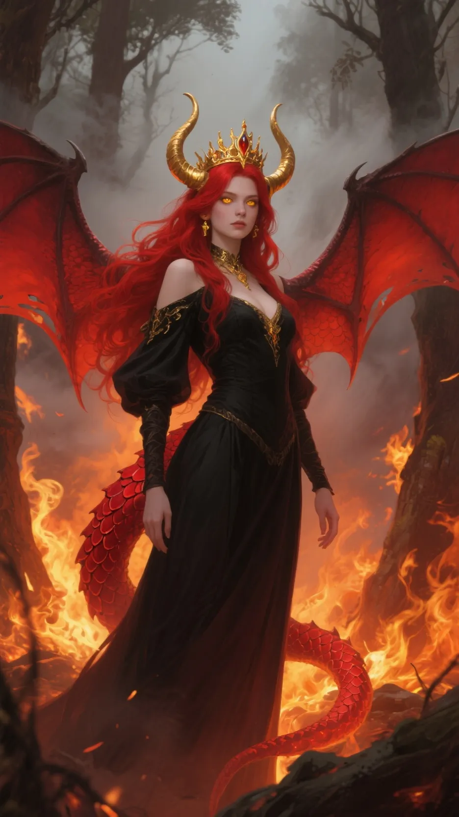 ai character: 𝑸𝒖𝒆𝒆𝒏 𝑹𝒖𝒃𝒚 background