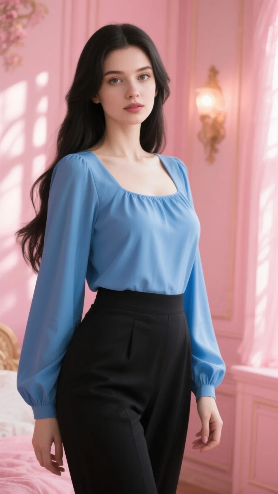 ai character: Sofia background