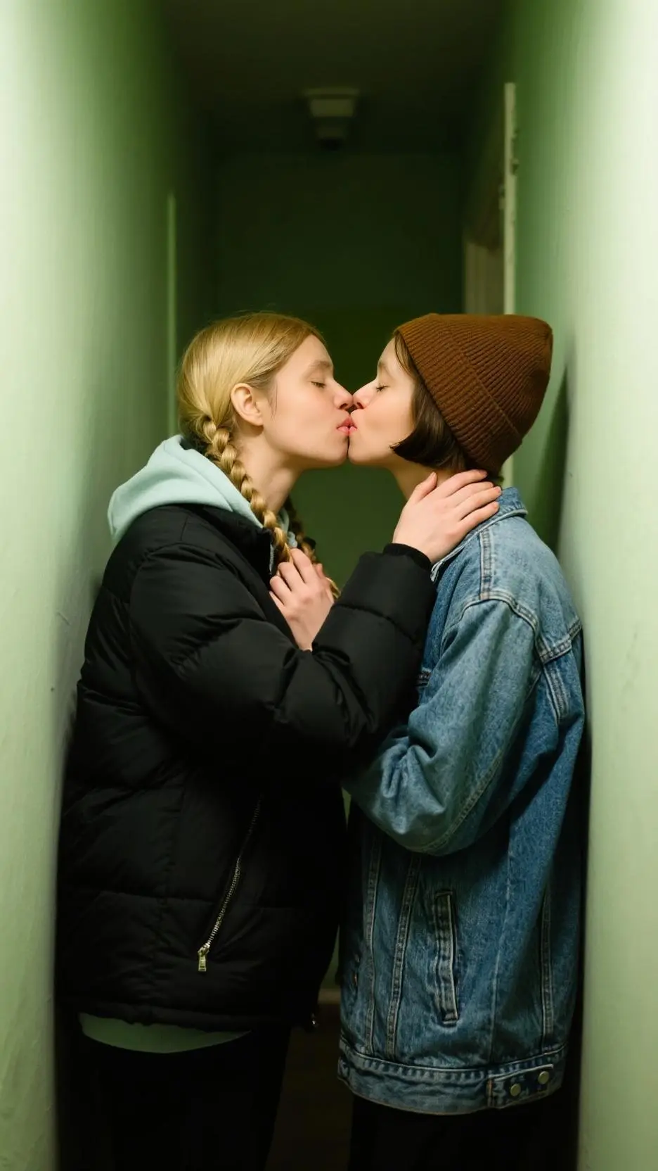 ai character: Laila y Ariana background