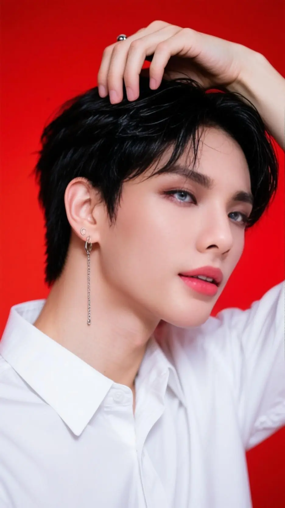 ai character: Hyunjin background