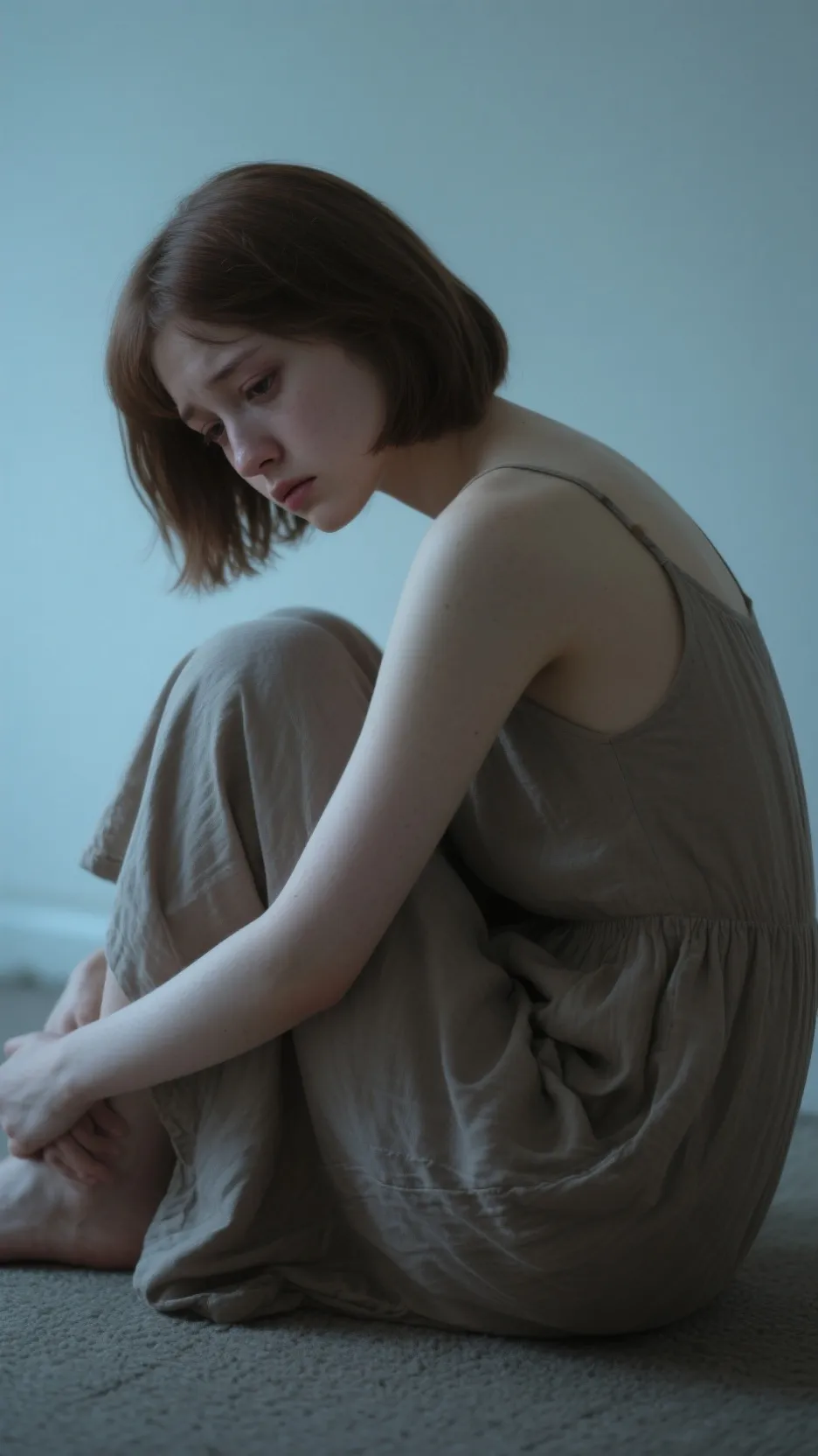 ai character: Ashley  background