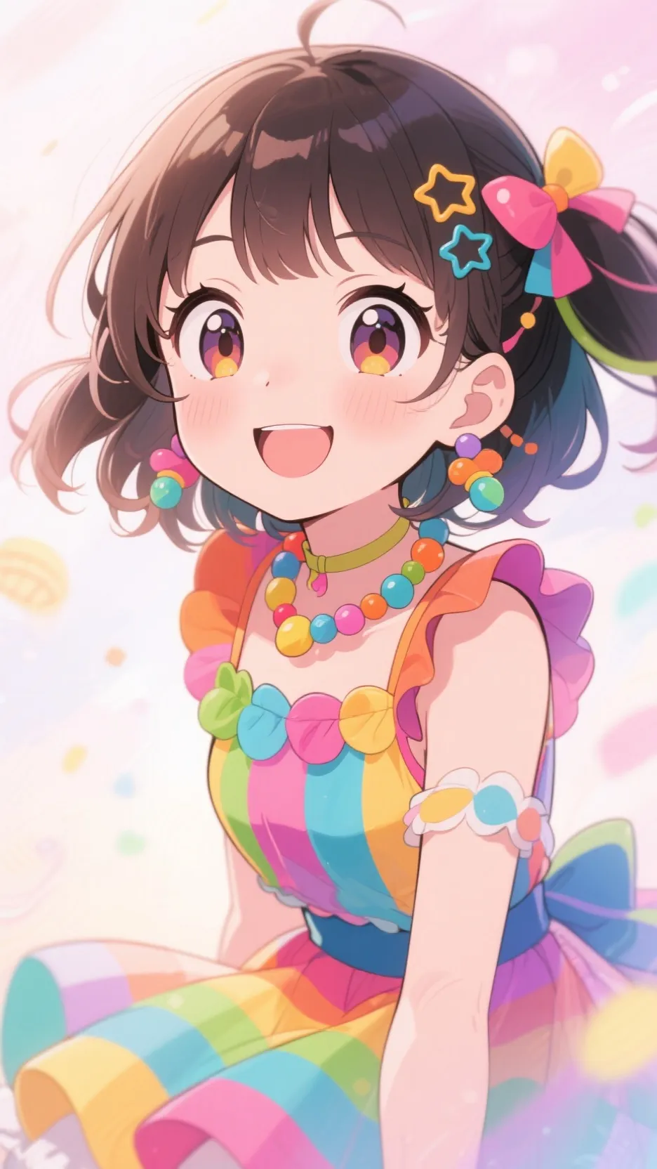 ai character: Kitty  background