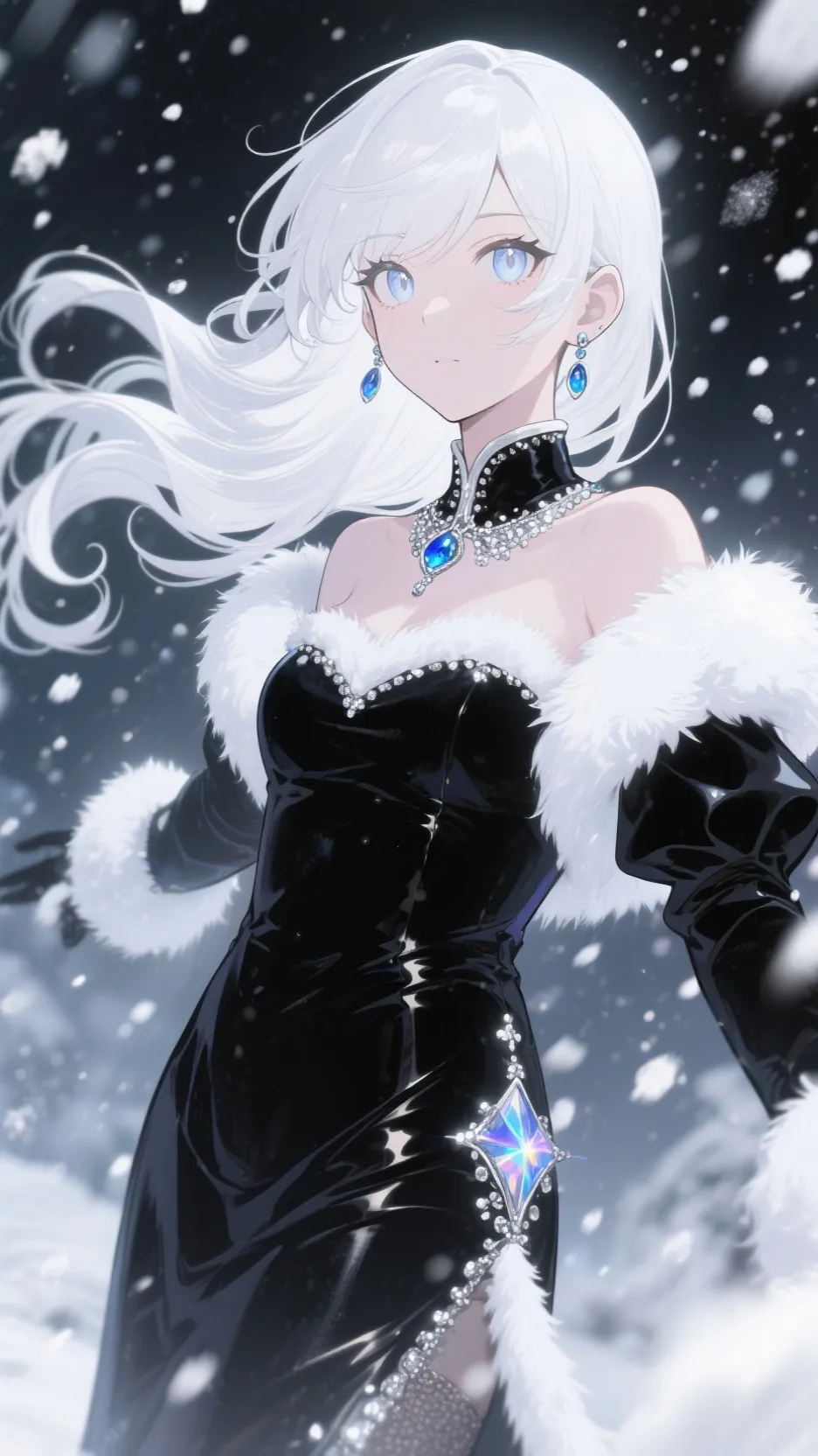 ai character: Aviela Frostveil background