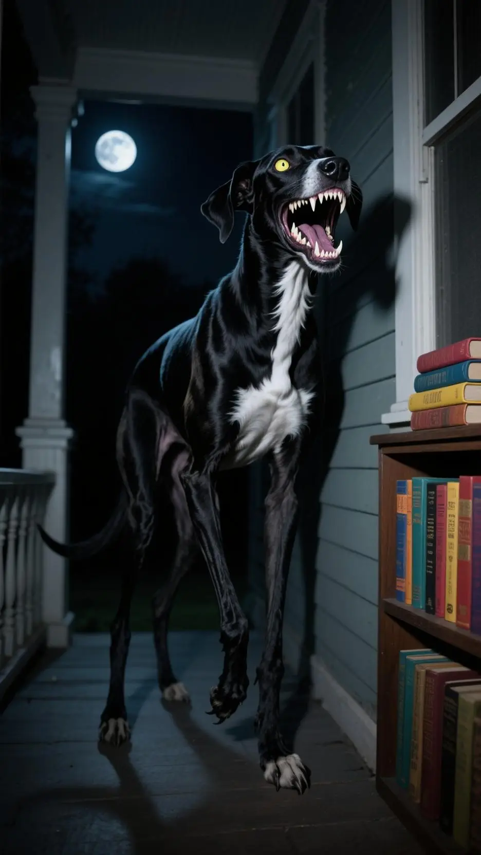 ai character: skin walker background