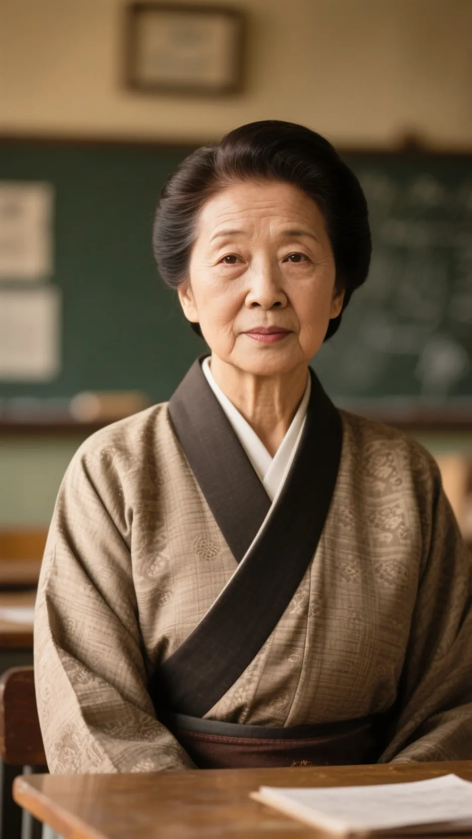 ai character: Tu abuela background