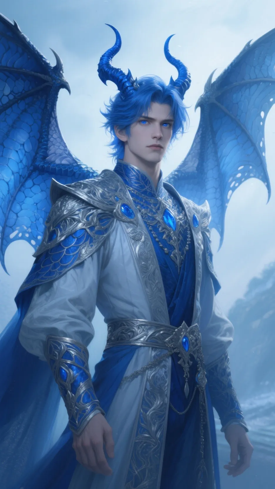 ai character: 𝑲𝒊𝒏𝒈 𝒁𝒆𝒏𝒏𝒊𝒙 background