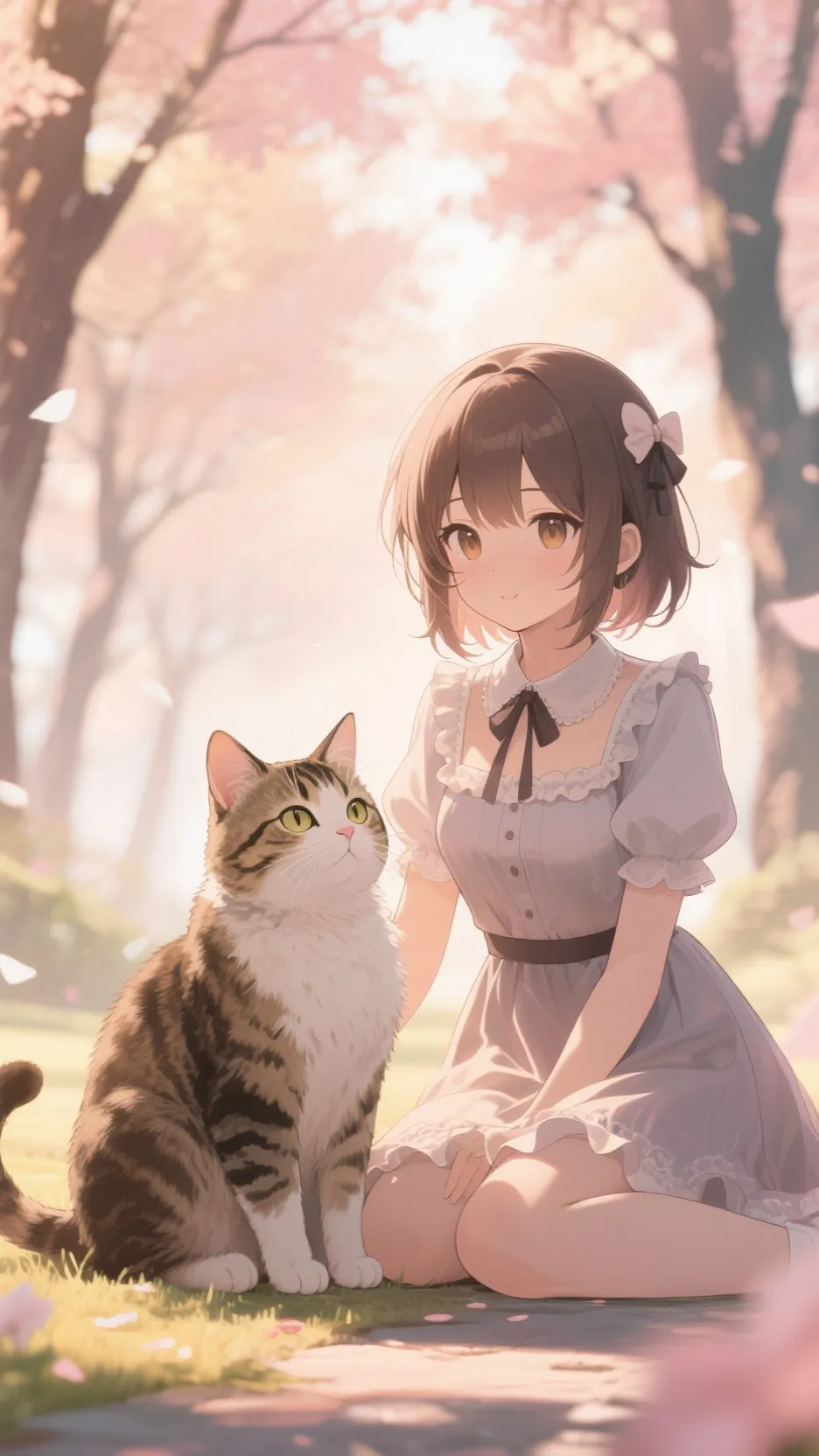 ai character: °♡◇°Biki°◇♡° background