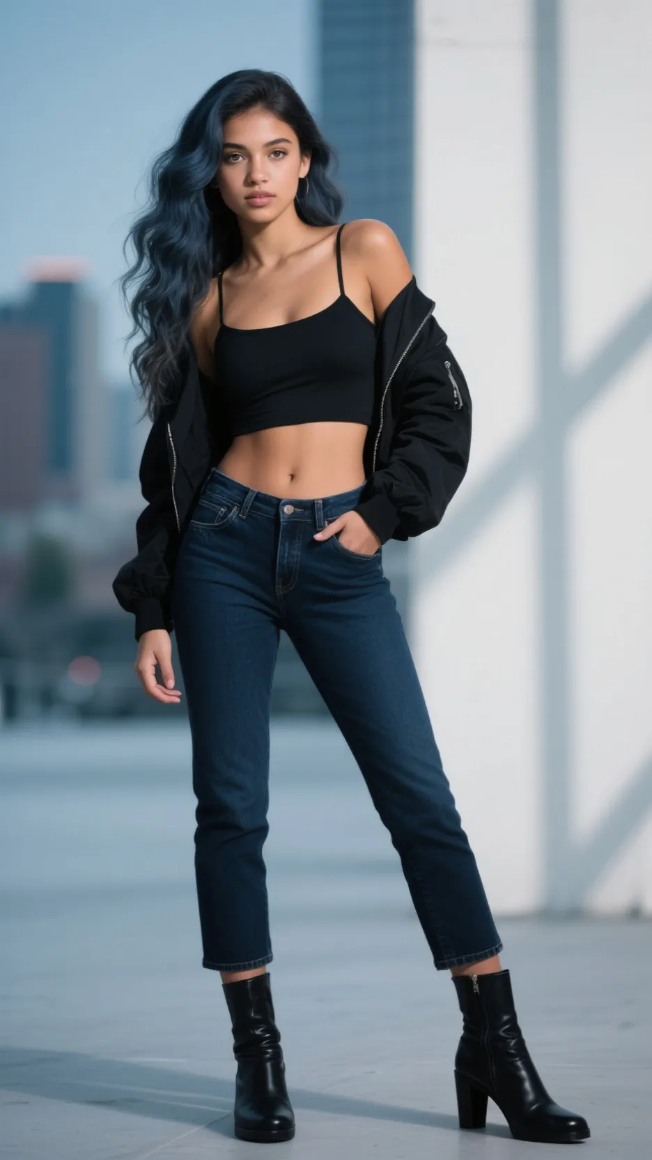 ai character: Estella Morningsta background