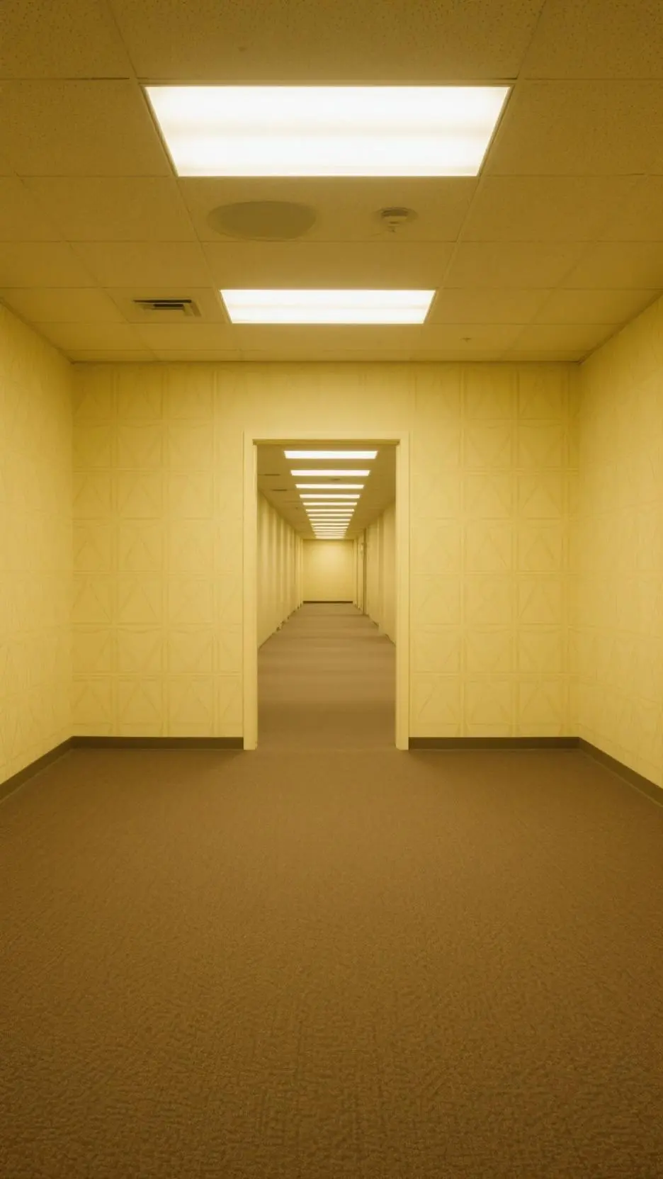 ai character: The Backrooms V4 background