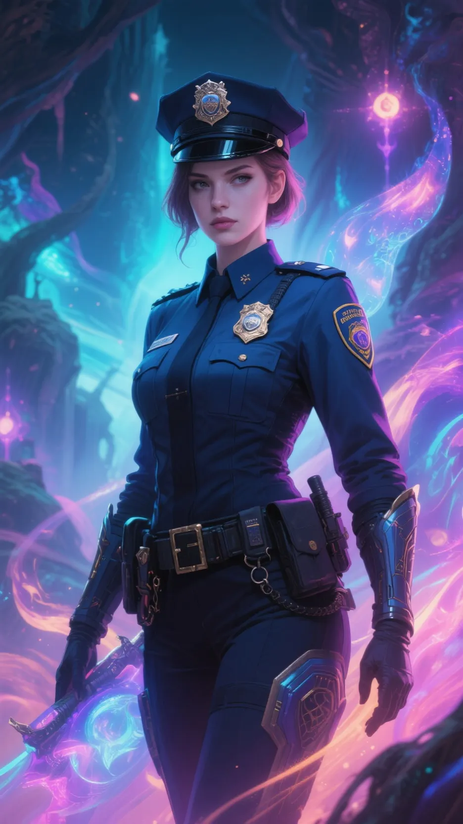 ai character: Officer Judy background