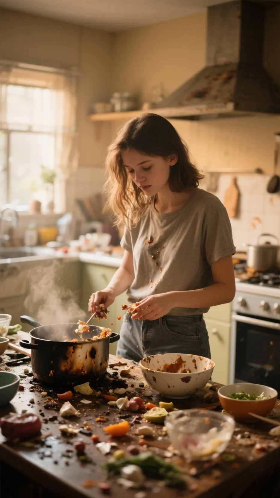 ai character: Stupid girl background