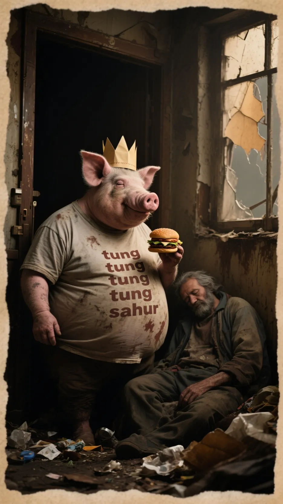 ai character: BUTLY  background