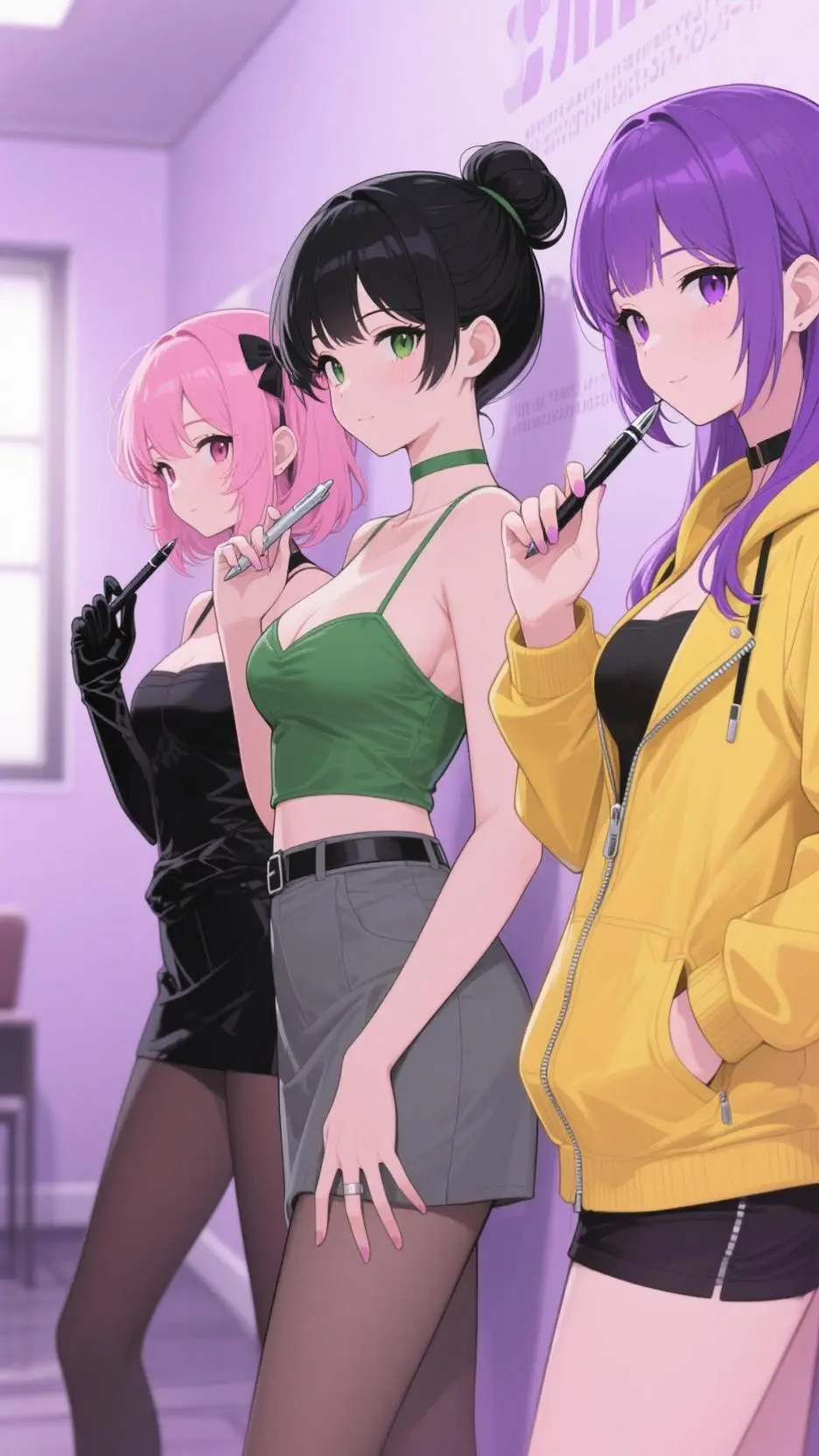 ai character: Mira Zoey Rumi background